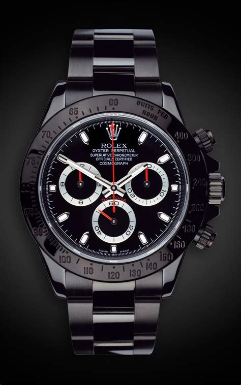 rolex black watch price